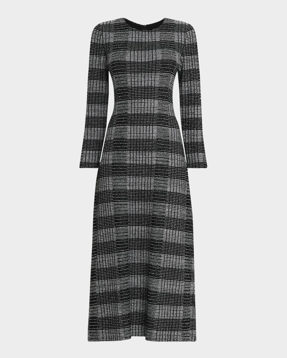 Tweed Knit Maxi Dress - Heritage Fit